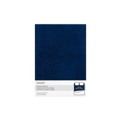 COCON Fixleintuch Frottee dunkelblau 180/200x200 cm, 210gsm