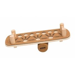 KOOR Balance Push Up Board 73.5x28cm, Platte Kork beschichtet