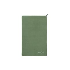 KOOR Badetuch waffle Grün, 75x130cm