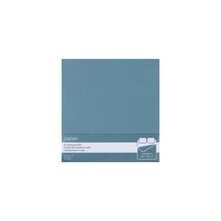 COCON Duvetbezug Satin TC300 200x210 cm, eukalyptus