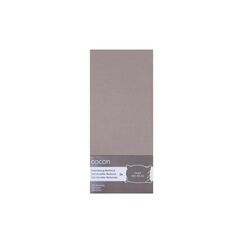 COCON Kissenbezug Renforcé 2 Stk., 100x65 cm, taupe