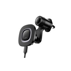 onit Fahrzeug-Lade-Magnethalterung schwarz, bis zu 15W, Schraubklemme
