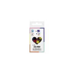 Folia Mosaik-Glassteine BASIC, 10x10mm 300 Stück 240g, farbig sortiert