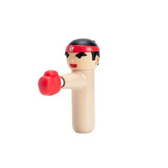 Acecool Handmassagegerät KungFu Boxer beige, verschiedene Aufsätze