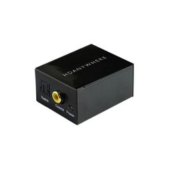 HDanywhere DAC Audio Konverter, DA, Koax/Toslink>Cinch