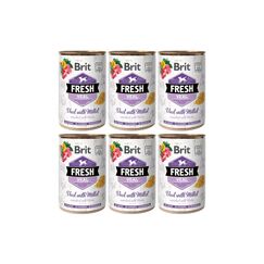 Brit Fresh Veal with Millet 6x400g 2400 g