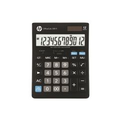 HP Hewlett-Packard Office Taschenrechner 200 12-stelliges angewinkeltes LCS-Display