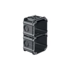 Weibel UP-Einlasskasten Gr.1x2/2x1 Kombi 850° grau