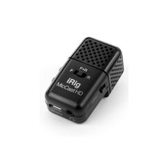 IK Multimedia iRig Mic Cast HD Kompaktes Mikrofon - iOS, Android, Mac & PC