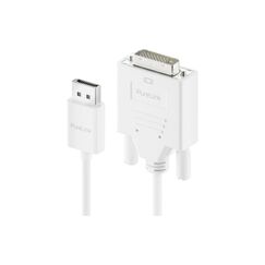Purelink Displayport auf DVI Kabel, 2m 1920x1200, iSerie, Farbe: weiss