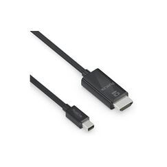 Purelink Mini DP-HDMI Kabel, 1.5m iSerie, 4K60, schwarz