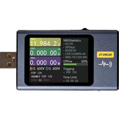 jOY-it USB Volt-/Amperemeter UM120 USB C Messgerät Multifunktion
