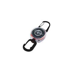 KEY-BAK Key Bak Schlüsselanhänger KB KEY CONNECT Doppel-Karabiner mit oranger Kordel