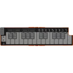Korg nanoKEY Fold Lava Orange Ltd. USB-Controller, 25 Tasten, orange, faltbar