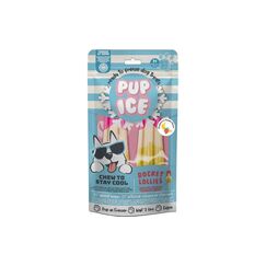 Pup Ice Rocket Lollies Erdbeer-Heidelbeere 2 Stück, 90g
