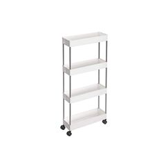 Songmics Nischenwagen, 4 Ablagen 40x13x86 cm (LxBxH), Traglast proAblage 5kg