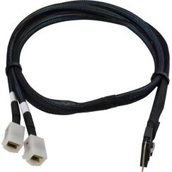 Adaptec 2305100-R Serial Attached SCSI (SAS)-Kabel 0,8 m Schwarz