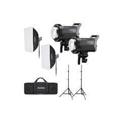 Godox Litemons LA150D 2-Light Kit, 190W Litemons LA150D 2-Light Kit, 190W