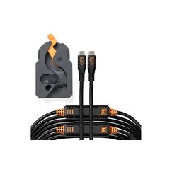 Tether Tools LeverLock & Cable Kit Optima 10G, 9.2m Schwarz