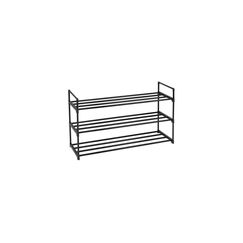 Songmics, Schuhregal aus Metall 92 x 54 cm, 92x30x54 cm, Traglast pro Ablage 5 kg