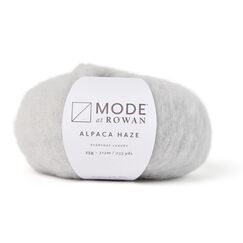 Rowan Wolle Alpace Haze 25g, Weiss