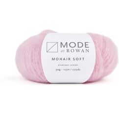 Rowan Wolle Mohair Soft 50g, Rosa