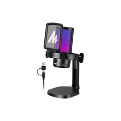 Maono Mikrofon DGM20 Schwarz USB, inkl Windschutz, RGB, Plug & Play