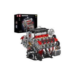 Mould King F488 Supercar V8 Motor Elektrisch
