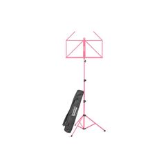 Bemero MSS-8090PK Notenständer leicht, faltbar, inkl. Tragetasche, pink