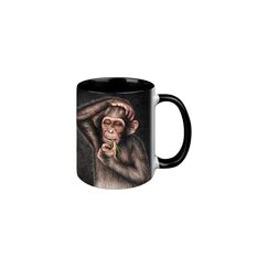 CN Tasse Affe 330 ml Black Edition, 8.3x9.7 cm (DxH)