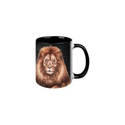 CN Tasse Löwe 330 ml Black Edition, 8.3x9.7 cm (DxH)