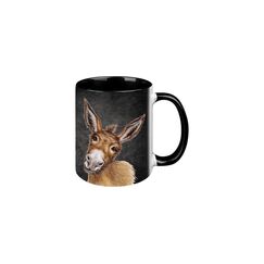 CN Tasse Esel 330 ml Black Edition, 8.3x9.7 cm (DxH)
