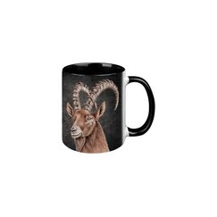 CN Tasse Steinbock 330 ml Black Edition, 8.3x9.7 cm (DxH)