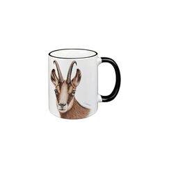 CN Tasse Gams 330 ml schwarz, 8.3x9.7 cm (DxH)