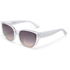 OKKIA Sonnenbrille SILVIA TRANSPARENT - Black Lens