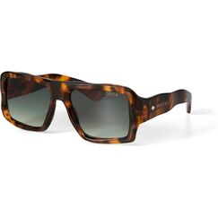 OKKIA SELETTI Sonnenbrille KANSAS CLASSIC HAVANNA - Green gradient lens