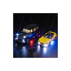 Licht Set LEGO Mercedes-AMG G 63 76924 & Mercedes-AMG SL 63