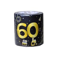 Trendcompany Scherzartikel Wc Papier, 60. Geburtstag