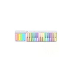 PopuMusic PopuPiano 1 Set weiss Smart Keyboard inkl.Chordpad & Soundspeaker