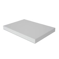 Actiforce Tischplatte 800 x 1600 x 25mm weiss, ABS Kante in Plattenfarbe