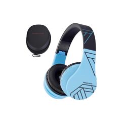 PowerLocus P1 Kabellos, On-Ear, Blau, Schwarz