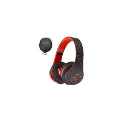 PowerLocus P2 Over-Ear Kunststoff Schwarz Rot