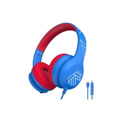 PowerLocus PLED USB-C kabelgebunden Blau Rot Kinder