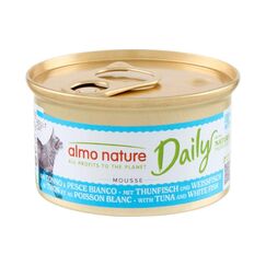 Almo Nature Nassfutter Daily Mousse 85g Thon & Kabeljau