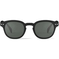 Izipizi Reading Sun The retro square#C Sonnenbrille, Black, +1.00, 100% UV-Schutz
