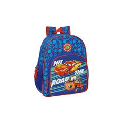 Safta Cars Kinderrucksack 15 l, 38 x 32 x 12 cm, blau/rot