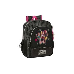 Safta Demon Hunters Energy Kinderrucksack 15 l, 38 x 32 x 12 cm, schwarz