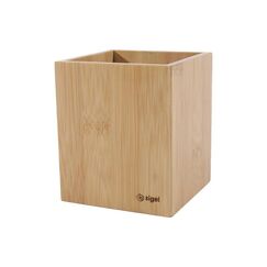 Sigel Stifteköcher Eyestyle, Bambus 92x92x106mm