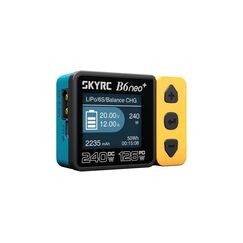 SkyRC B6neo+ Ladegerät gelb/blau LiPo 1-6s 10A 200W