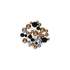 Backshop Simply Making Bubbles Einstecker Set 32 Stk, Gold, Silber, Schwarz